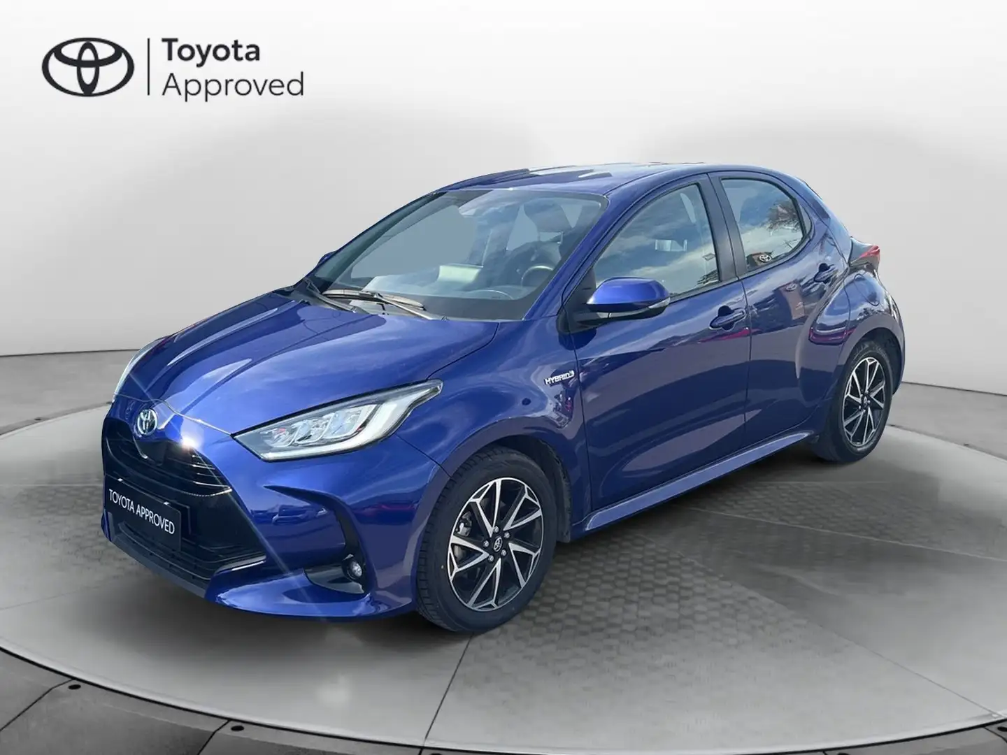 Toyota Yaris 1.5 Hybrid 5 porte Trend Bleu - 1