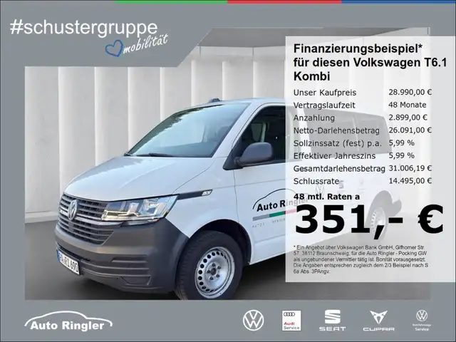 Volkswagen T6.1 Kombi 2.0 TDI DSG kurzer Radstand
