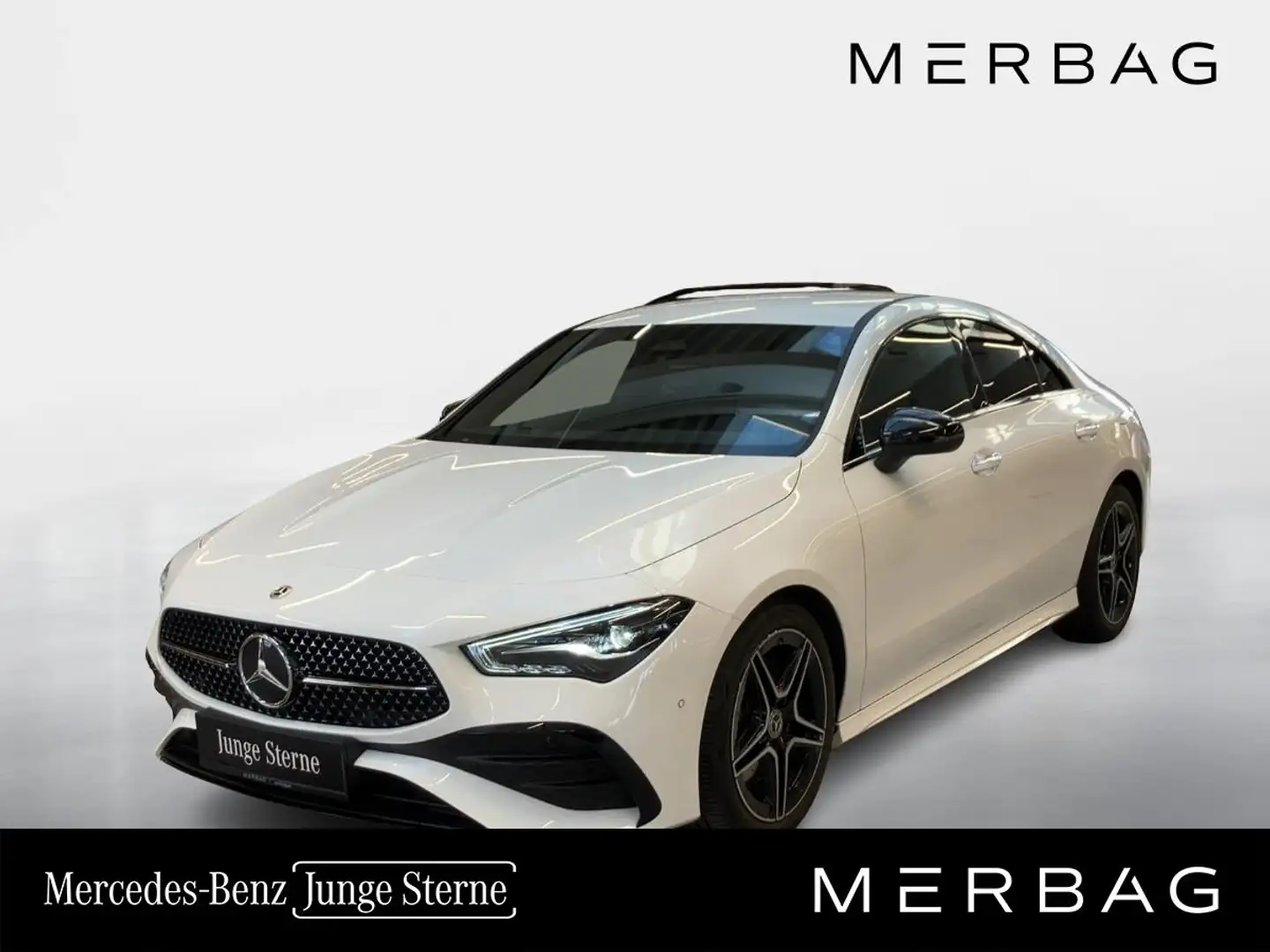 Mercedes-Benz CLA 200 d Coupé AMG Line Facelift Weiß - 1