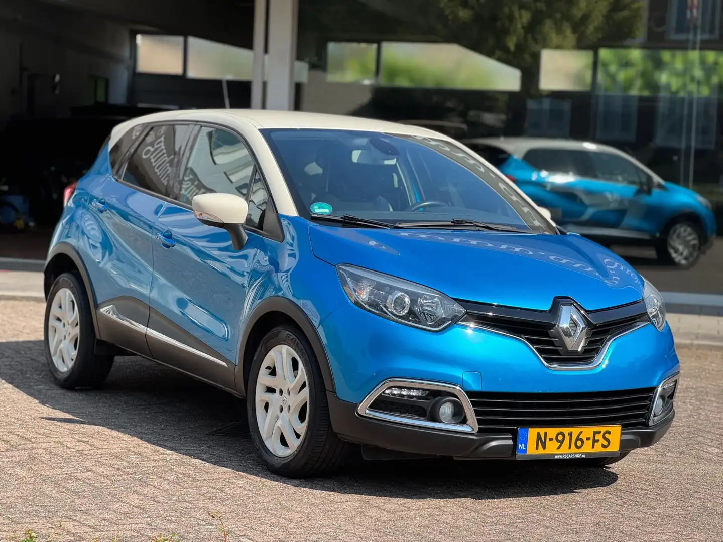 Renault Captur 0.9 TCe Dynamique|Camera|Navigatie|Erg mooie auto! Blauw - 1