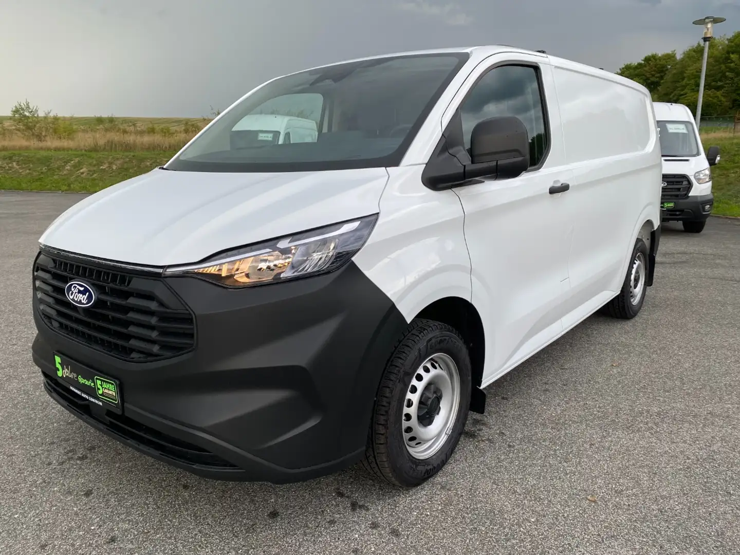 Ford Transit Custom Kasten 2.0 EcoBlue 280 L1 FWD AHK Blanc - 2