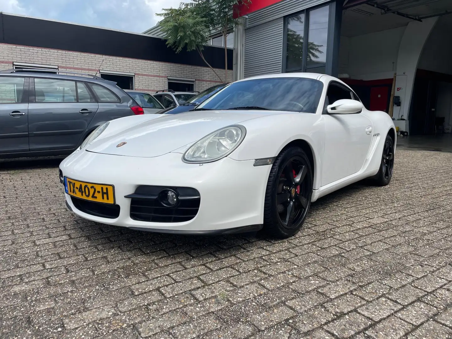 Porsche Cayman S 3.4 s automaat 120.000 km Wit - 1