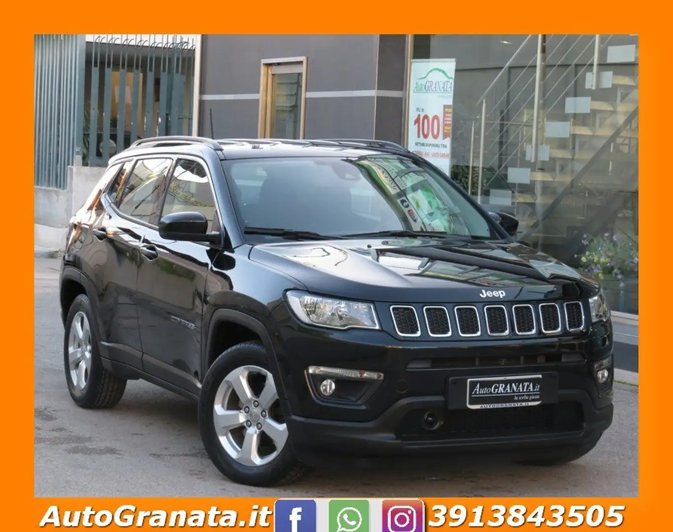 Jeep Compass 1.6 M.jet II 120cv Longitude Carplay/Android Nero - 2