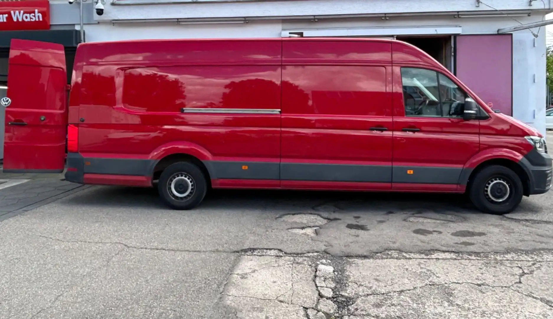 Volkswagen Crafter 35 Extra Lang Plus/NAVI/RFK/AHK/SH/Ergo Piros - 1