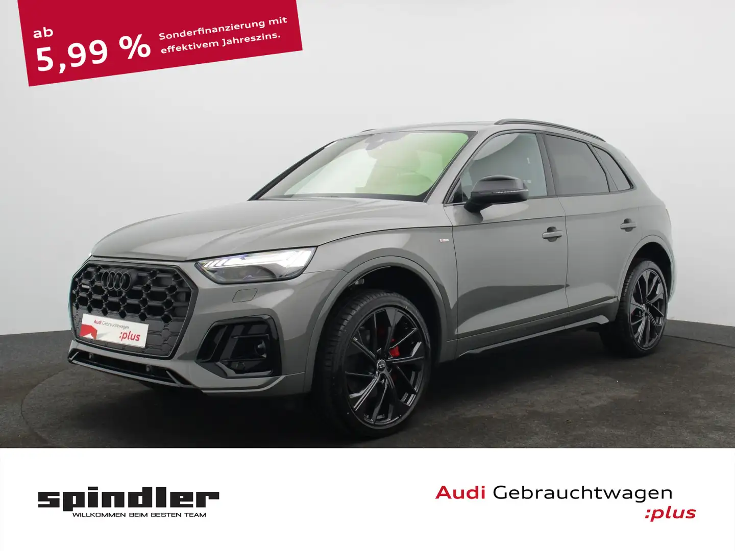Audi Q5 sport edition 40 TDI quattro S-tronic / Pano Grau - 1