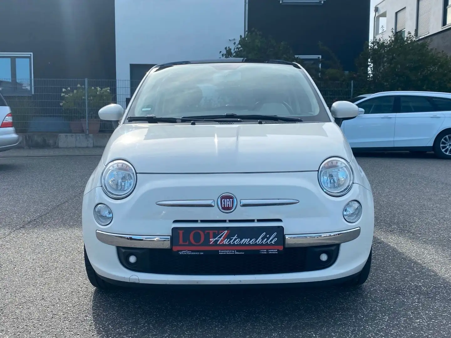 Fiat 500 Weiß - 2