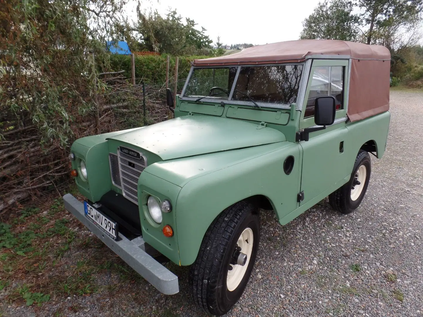 Land Rover Series Cabrio*Plane*Rechtslenker*Allrad Yeşil - 1