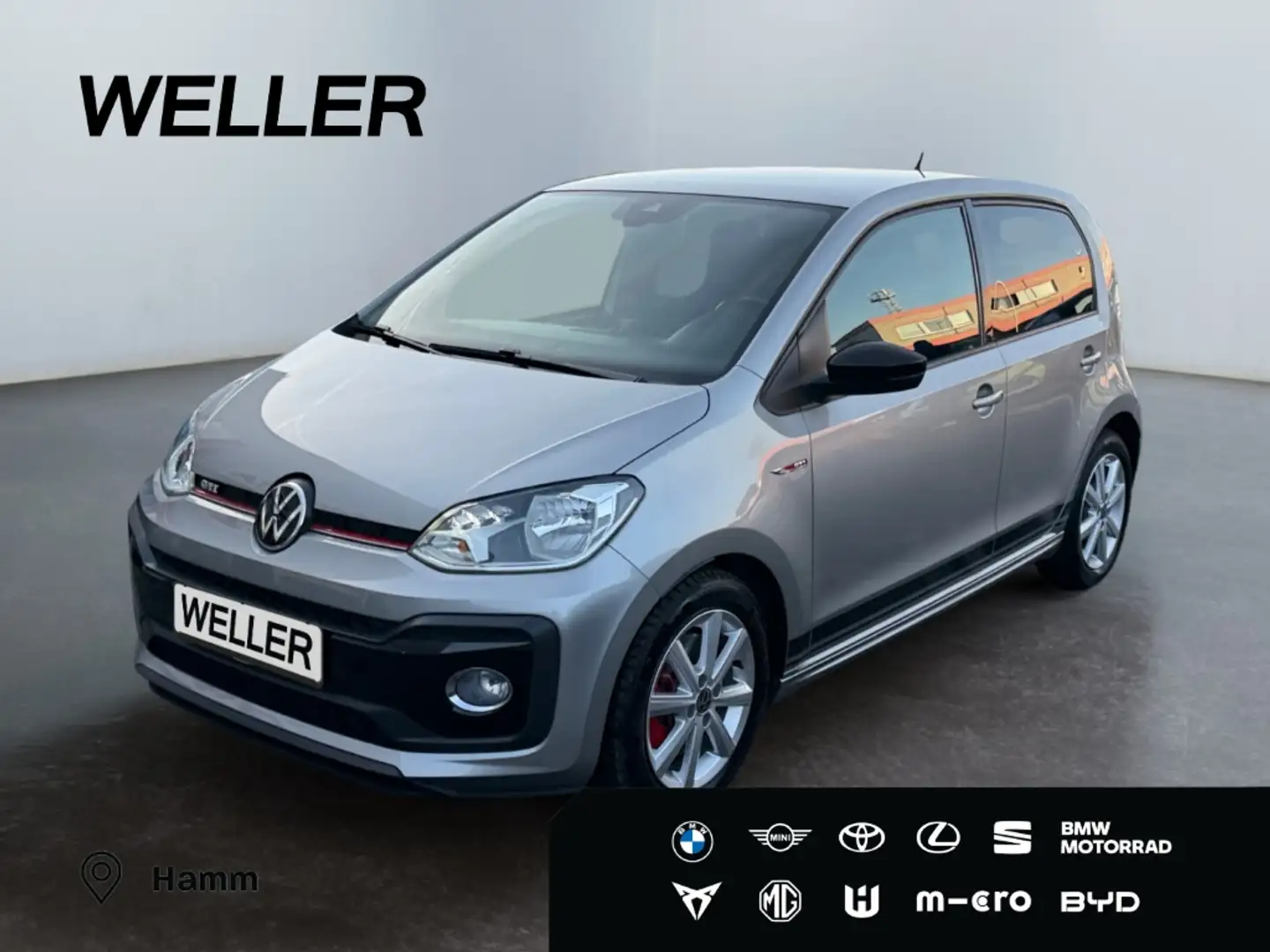 Volkswagen up! GTI *WKRS*Kamera*PDC hi*SHZ*Bluetooth*Tempo* Silber - 1