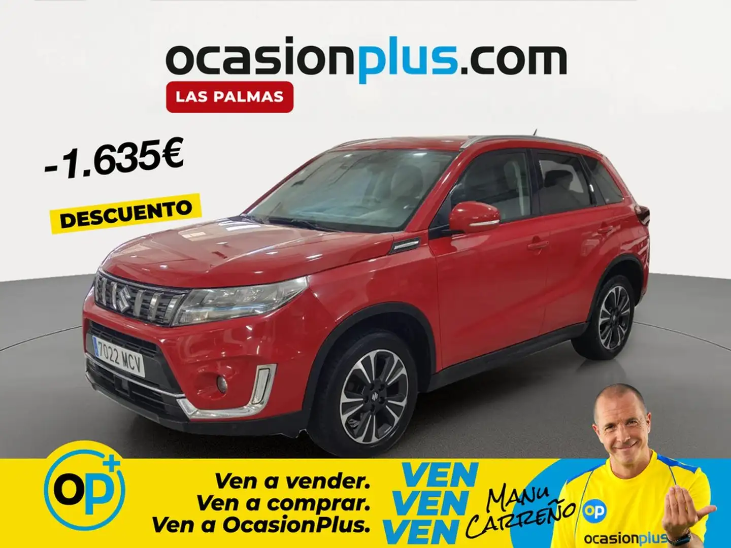 Suzuki Vitara 1.4T GLX Mild Hybrid Rojo - 1