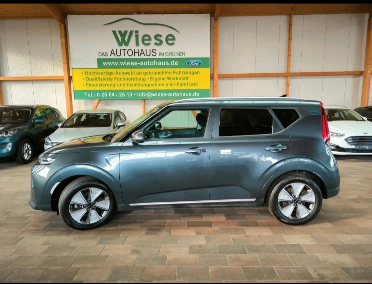Kia Soul e Soul Spirit,ACC,3 Phasen Lader,SOH:99% siva - 2