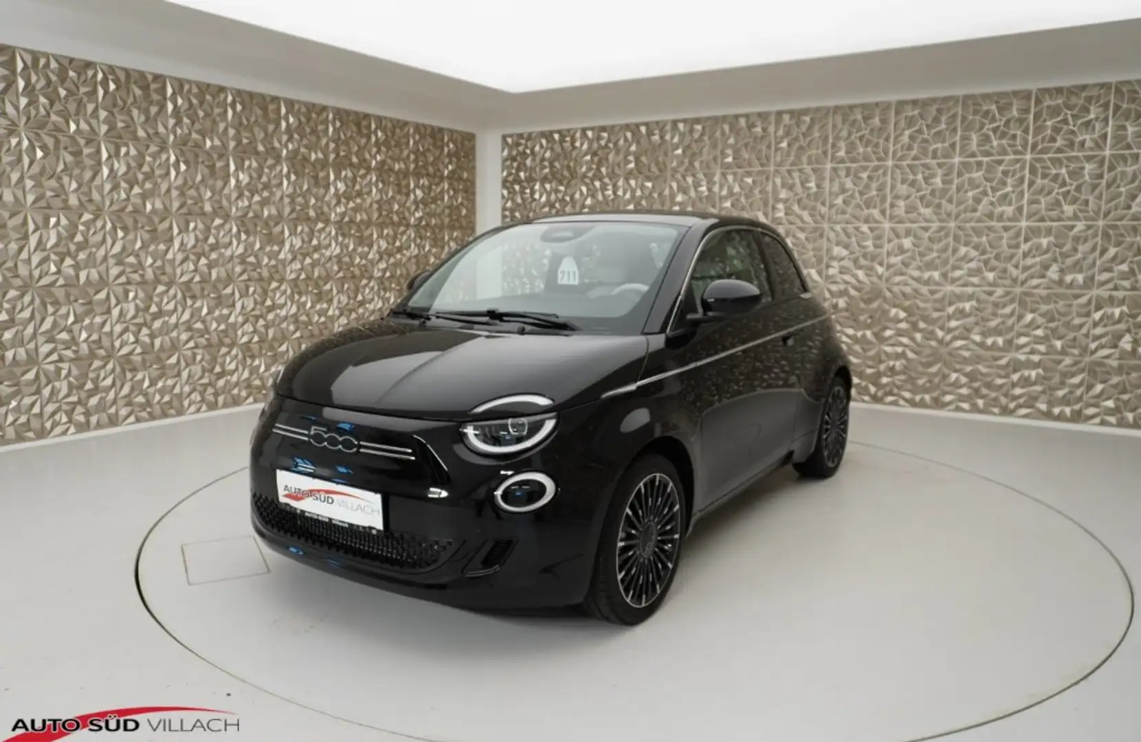 Fiat 500 Elektro Hatchback Serie 2-La prima Schwarz - 1