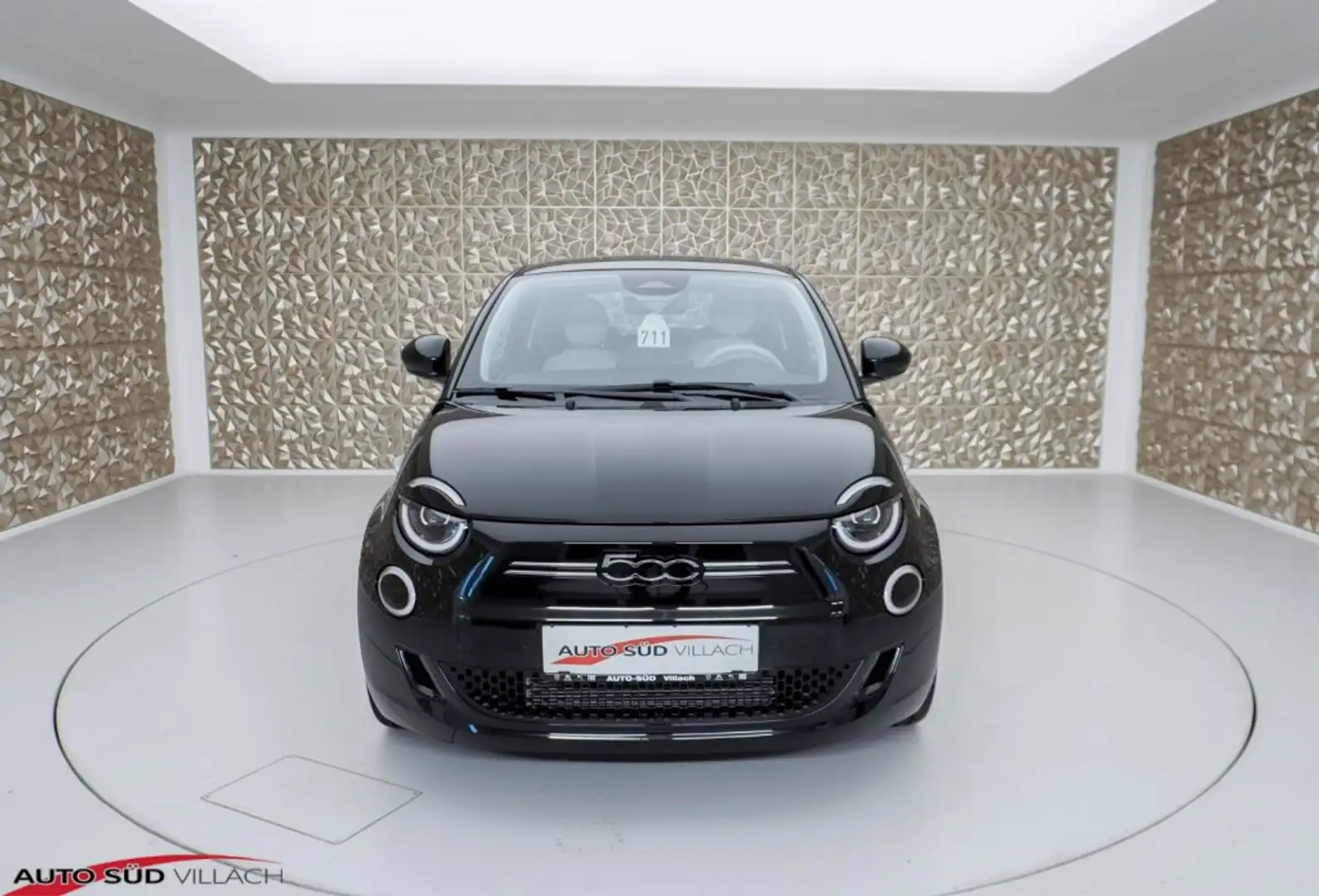Fiat 500 Elektro Hatchback Serie 2-La prima Schwarz - 2