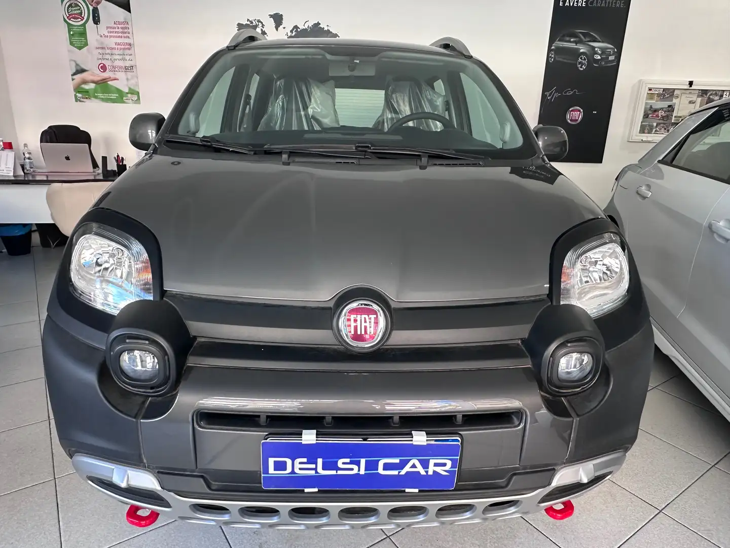 Fiat Panda 0.9 t.air t. Cross 4x4-KMZERO-PROMO FINANZIAMENTO Bianco - 2
