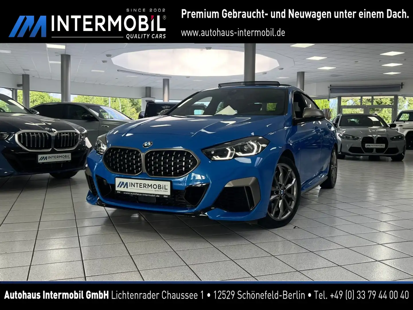 BMW 235 i xD Gran Coupe*LED*PANO*HUD*KEYL*MEMO*ACC* Azul - 1