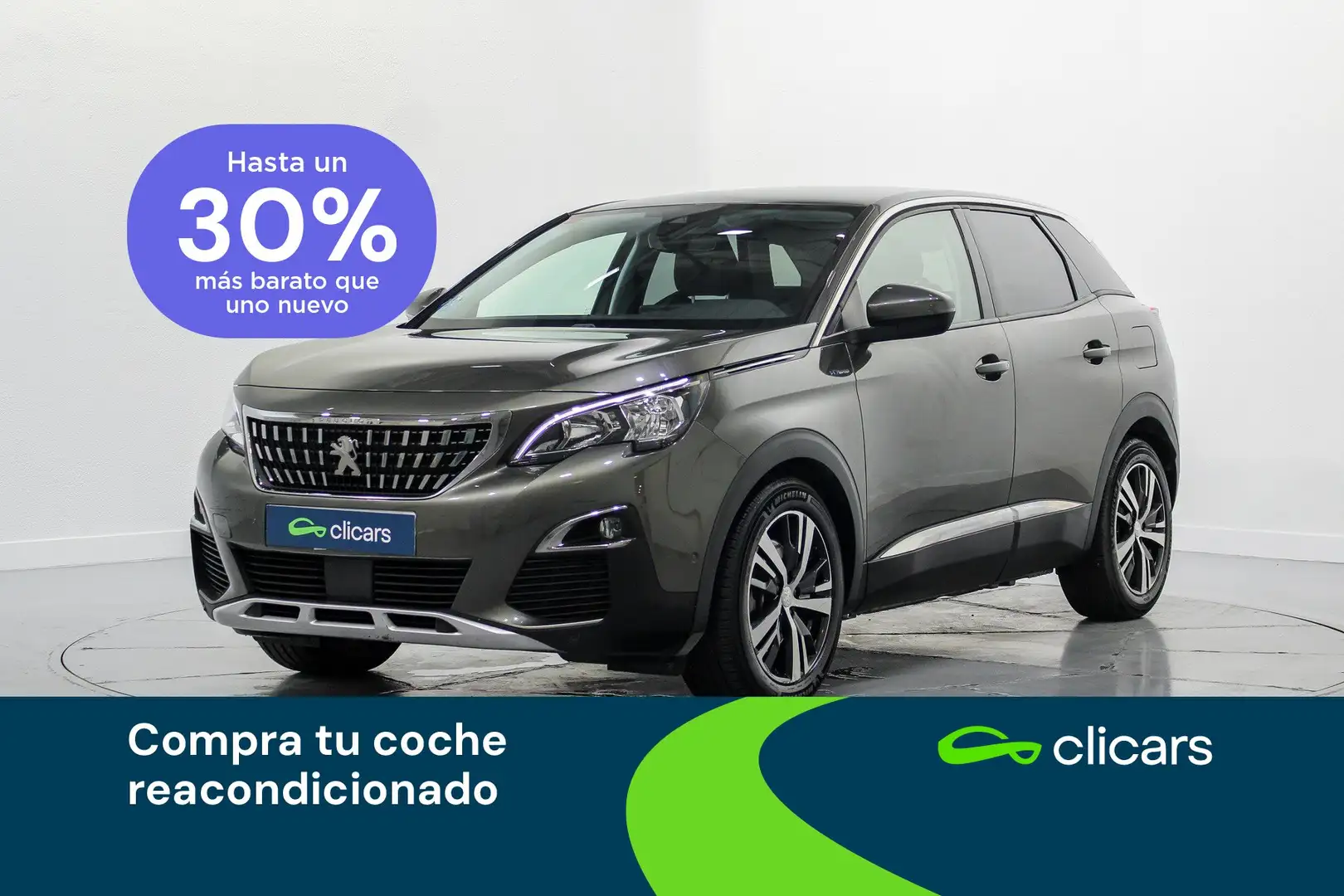 Peugeot 3008 HYB PHEV 225 Allure e-EAT8 Gris - 1