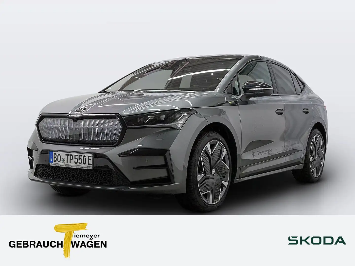 Skoda Enyaq Coupe iV RS AHK LEDER DCC LM21 Grau - 1