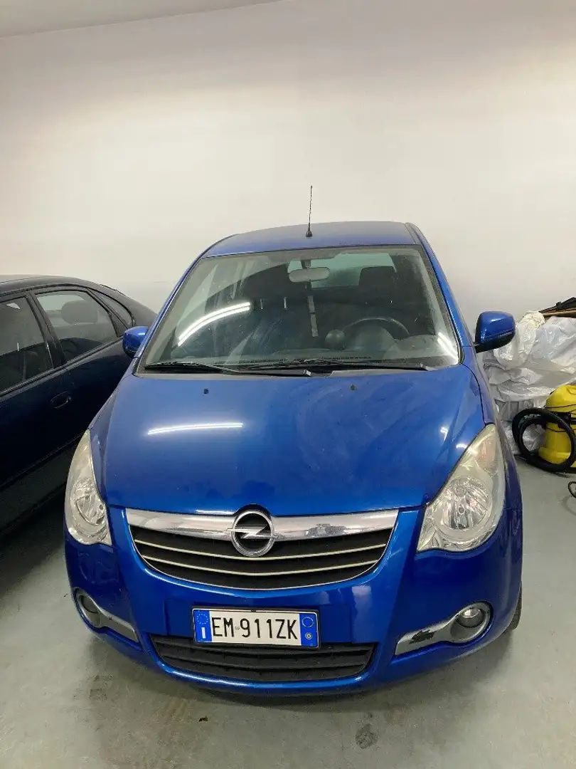 Opel Agila 1.2 94 cv  Enjoy  auto Bleu - 1