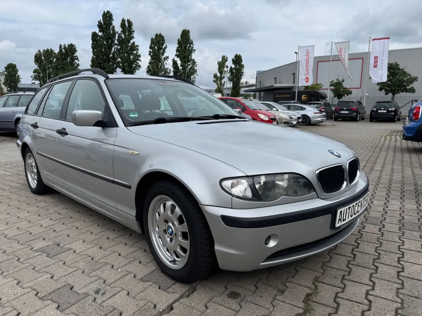 BMW 320 Baureihe 3 Touring 320d Silber - 1
