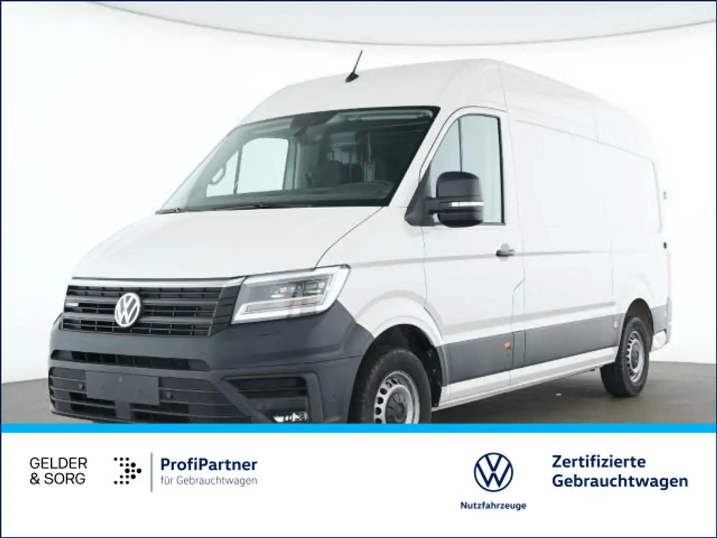 Volkswagen Crafter e-Crafter 35 Kasten RFK*GRA*DAB+*Navi*LED*ParkP. Blanc - 1