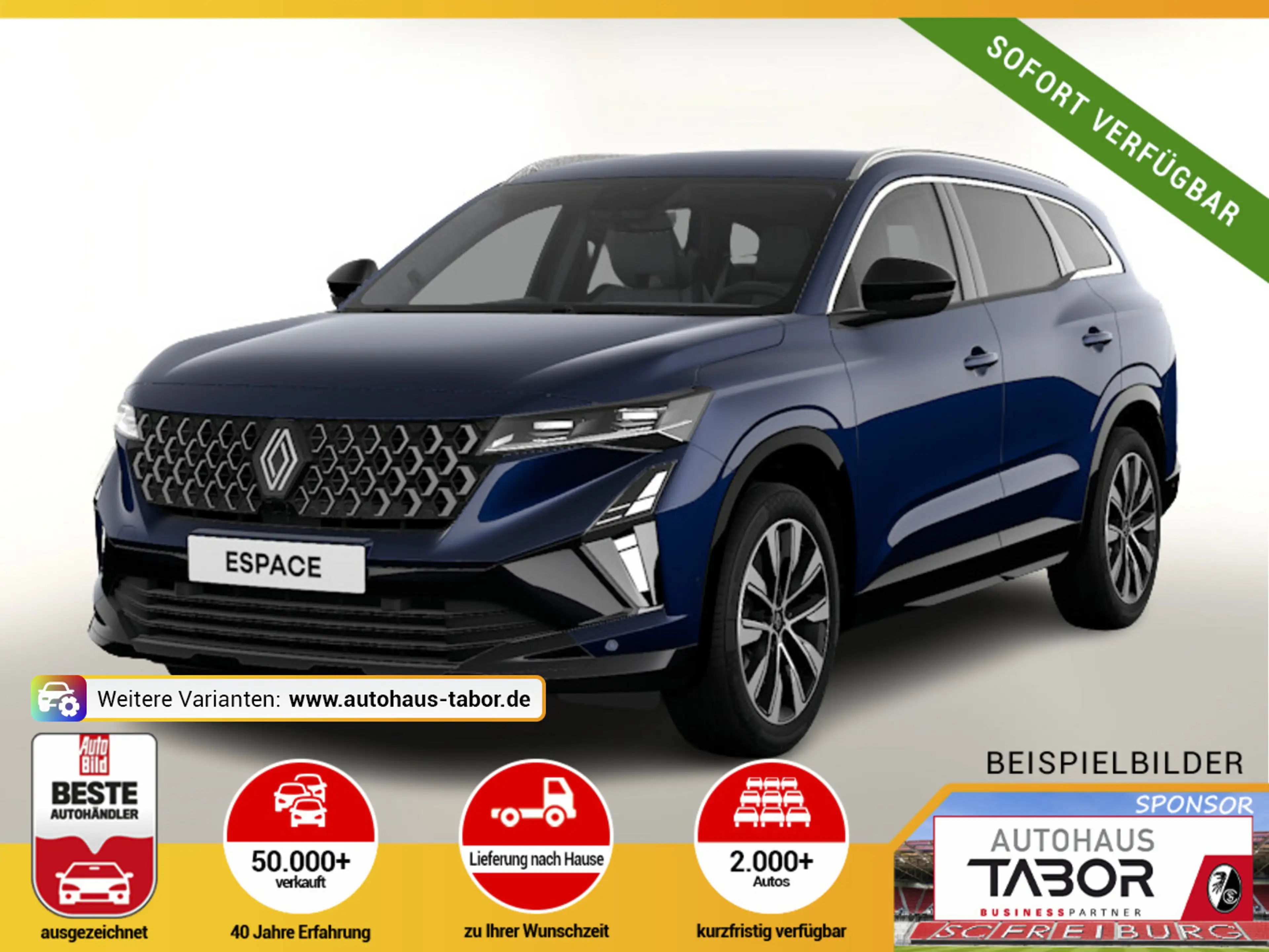 Renault Espace 6 Techno Full Hybrid E-Tech 200 UVP-13%*