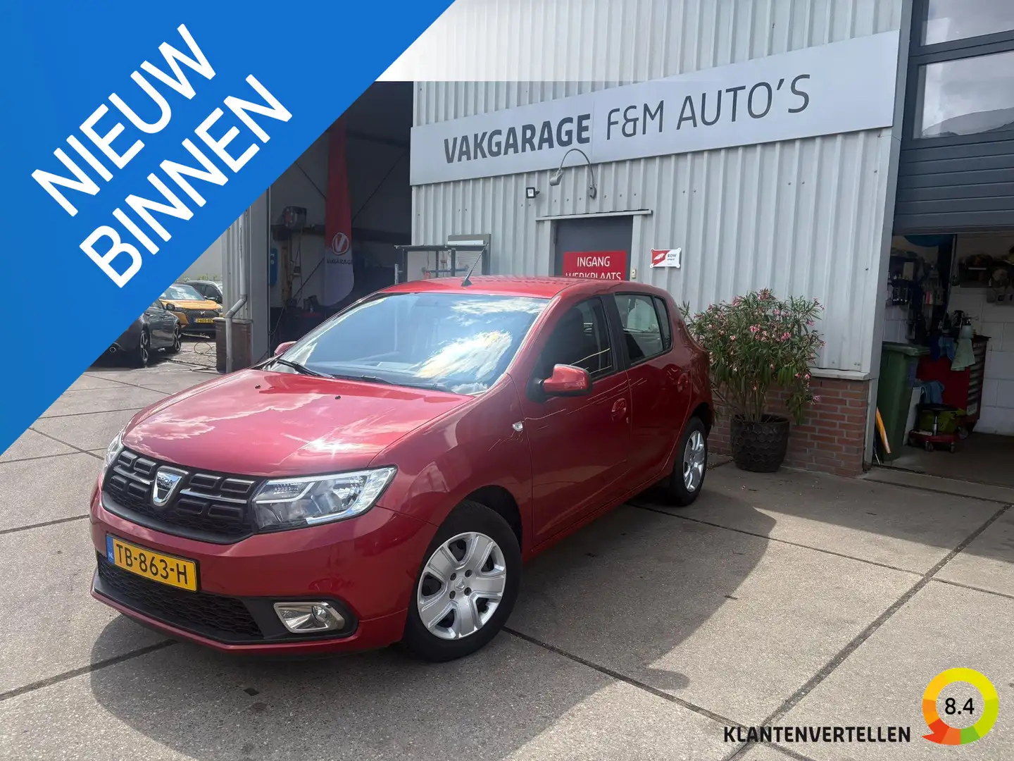 Dacia Sandero 0.9 TCe Laureate Rojo - 1