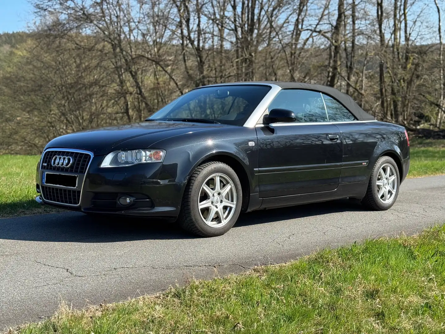 Audi Cabriolet Cabriolet A4 S Line Turbo Negru - 1