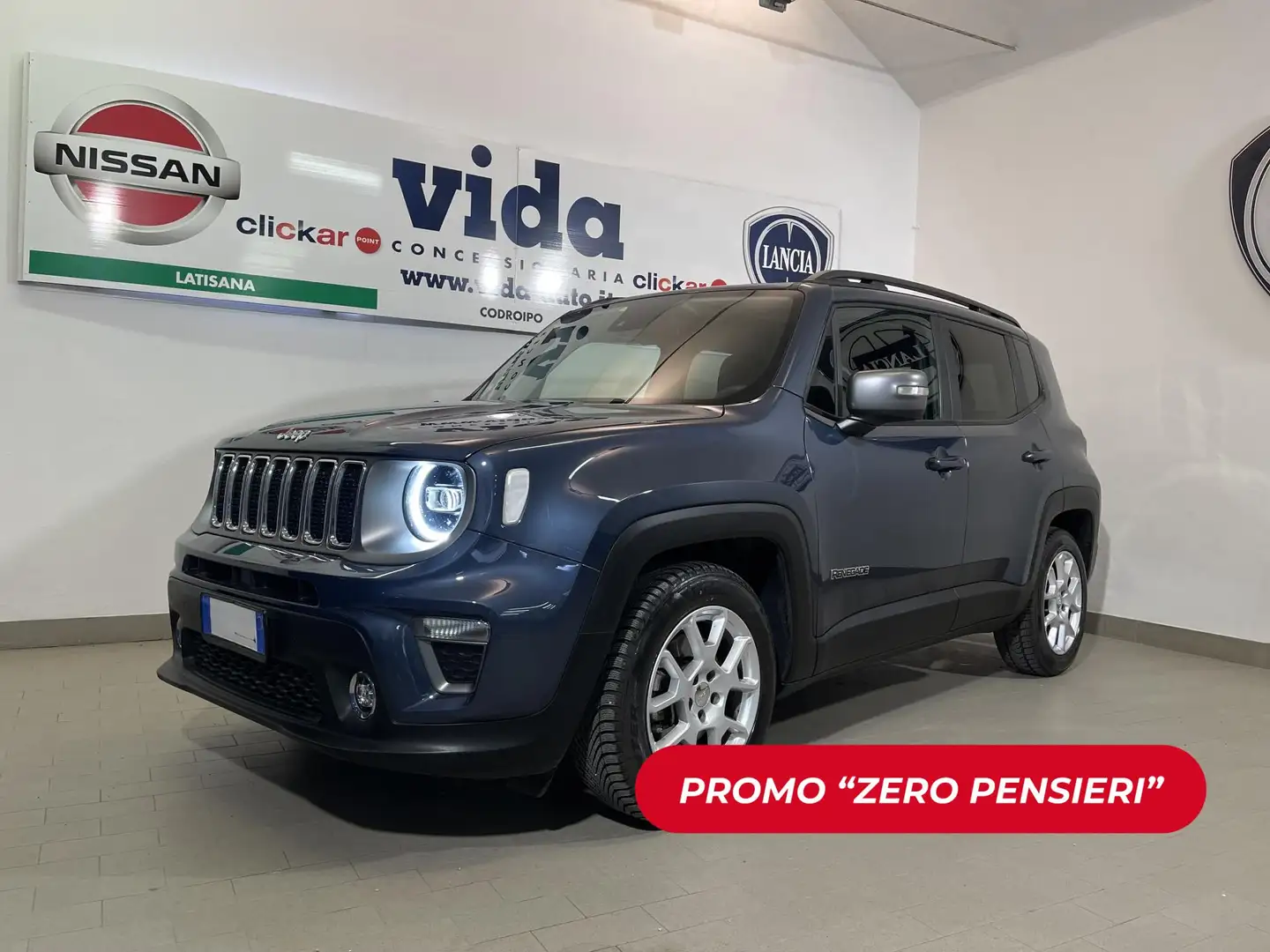 Jeep Renegade 1.3 T4 DDCT Limited BENZINA Blu/Azzurro - 1