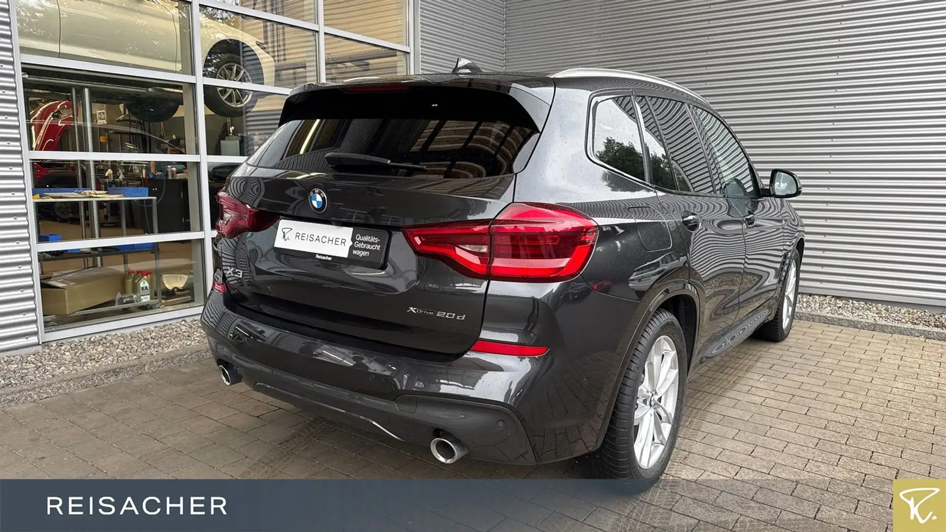 BMW X3 xDrive 20d M-Sport Navi StdHzg AHK HUD Pano Gris - 2