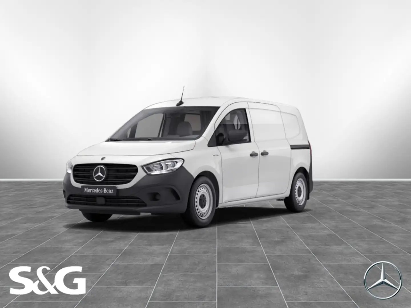Mercedes-Benz Citan PURE MBUX+Totwink+RüKam+Schiebetür-links Bianco - 1