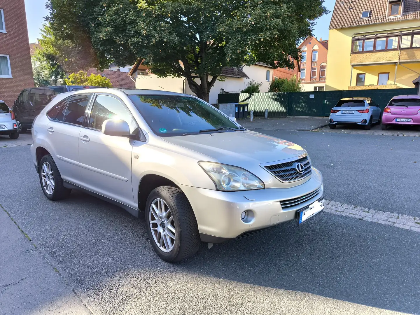 Lexus RX 400 H Exekutive AWD Navi Kamera Leder AHK Silber - 2