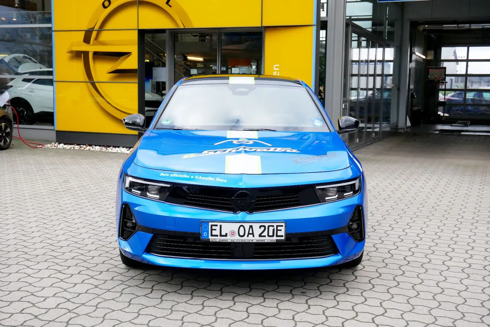 Opel Astra Electric GS *Navi*Schiebedach* Blau - 2