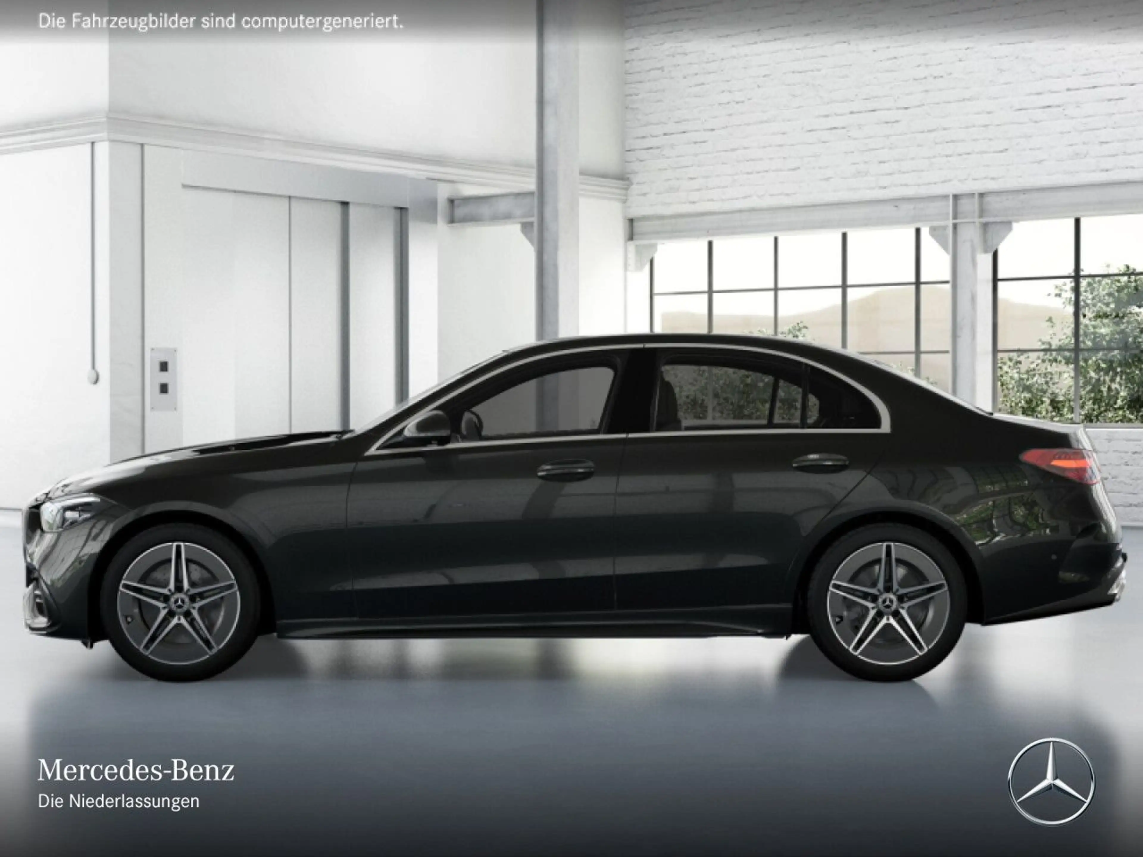Mercedes-Benz C 180 AMG+360+AHK+LED+TOTW+KEYLESS+9G — photo 6