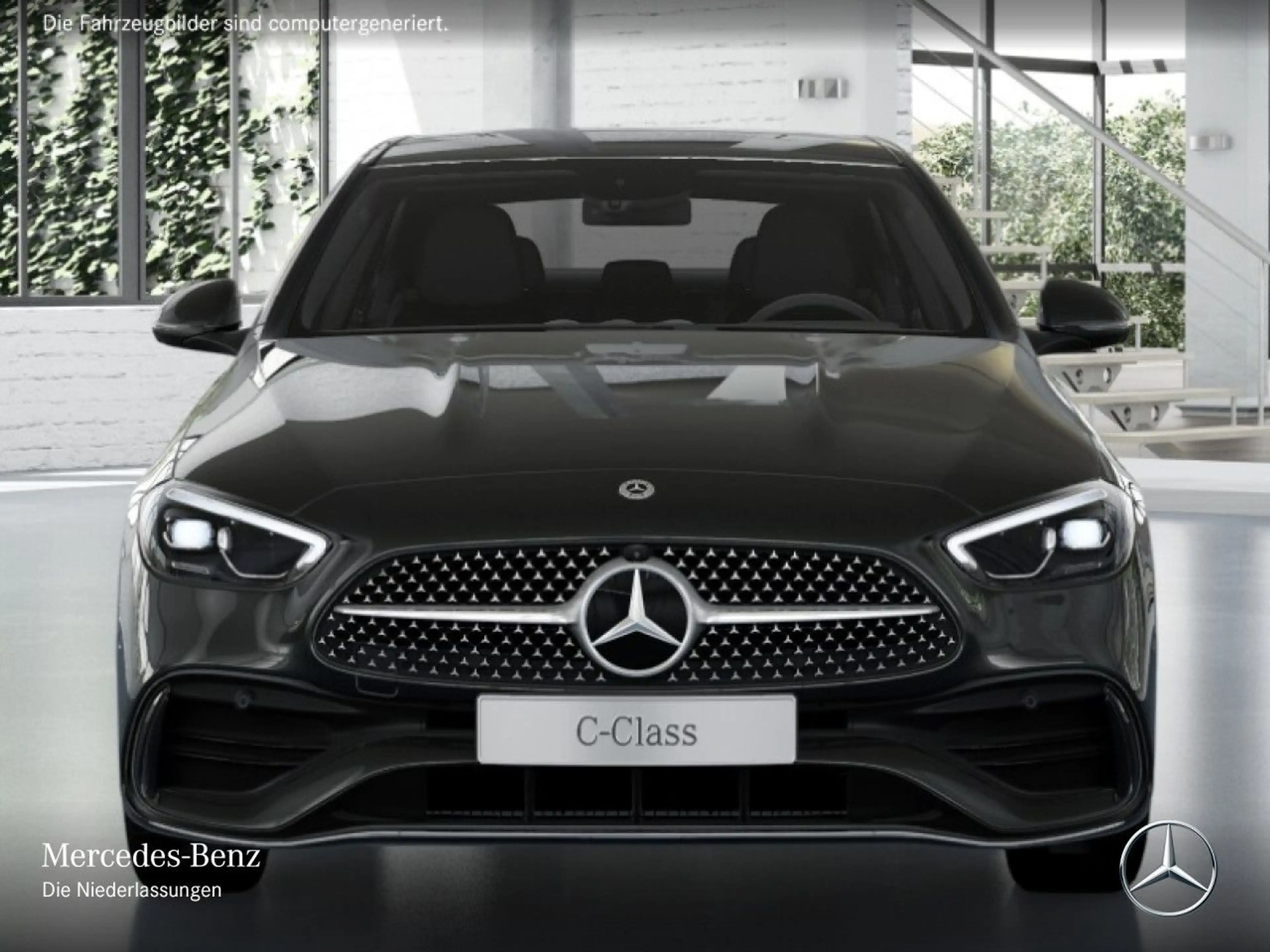 Mercedes-Benz C 180 AMG+360+AHK+LED+TOTW+KEYLESS+9G — photo 8