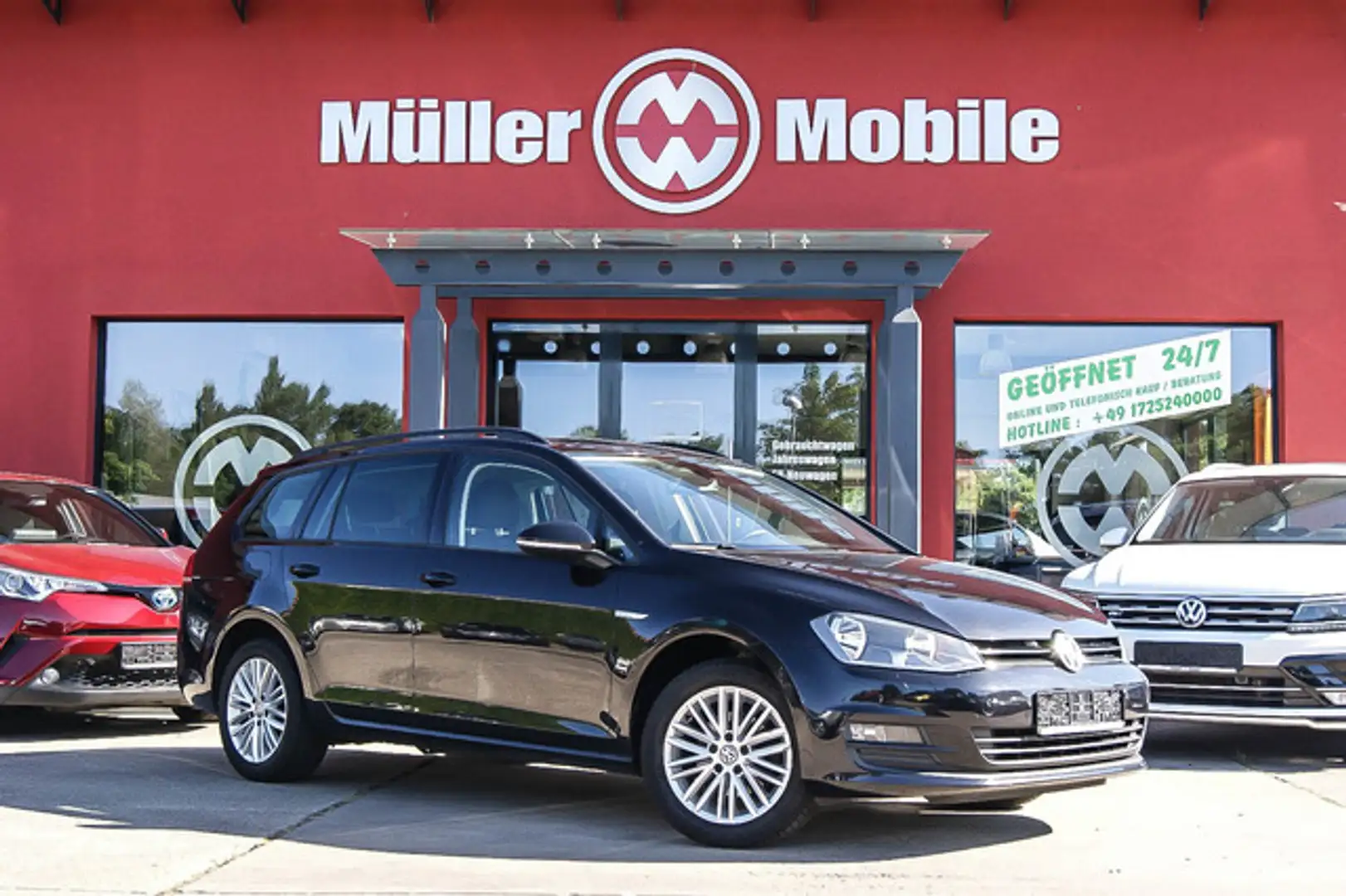 Volkswagen Golf Variant 7 12TSI CUP BMT PARKLENKASSISTENT CUP Noir - 1