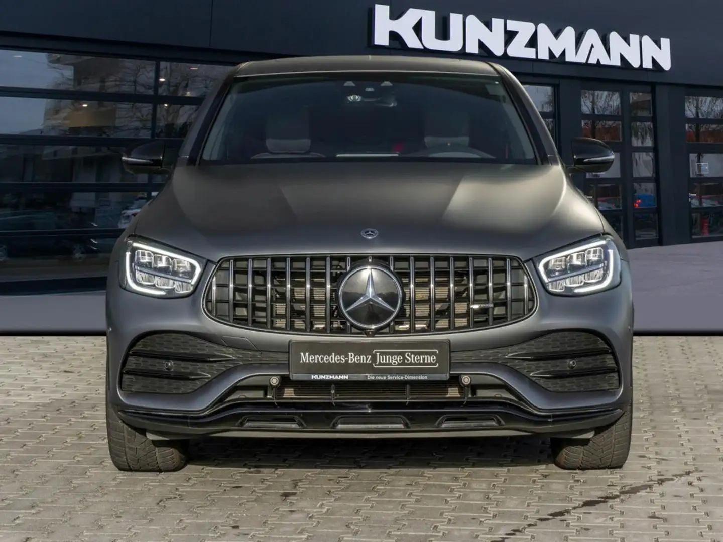 Mercedes-Benz GLC 43 AMG 4M Coupé Schiebedach Distronic HeadUp Gris - 2