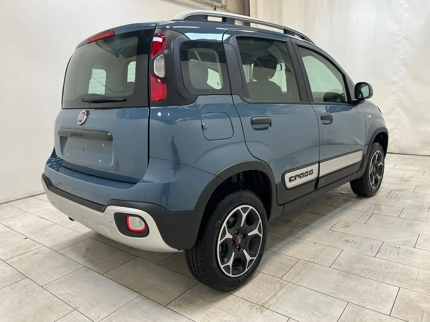 Fiat Panda Panda 0.9 t.air t. City Cross 4x4 s Bleu - 2