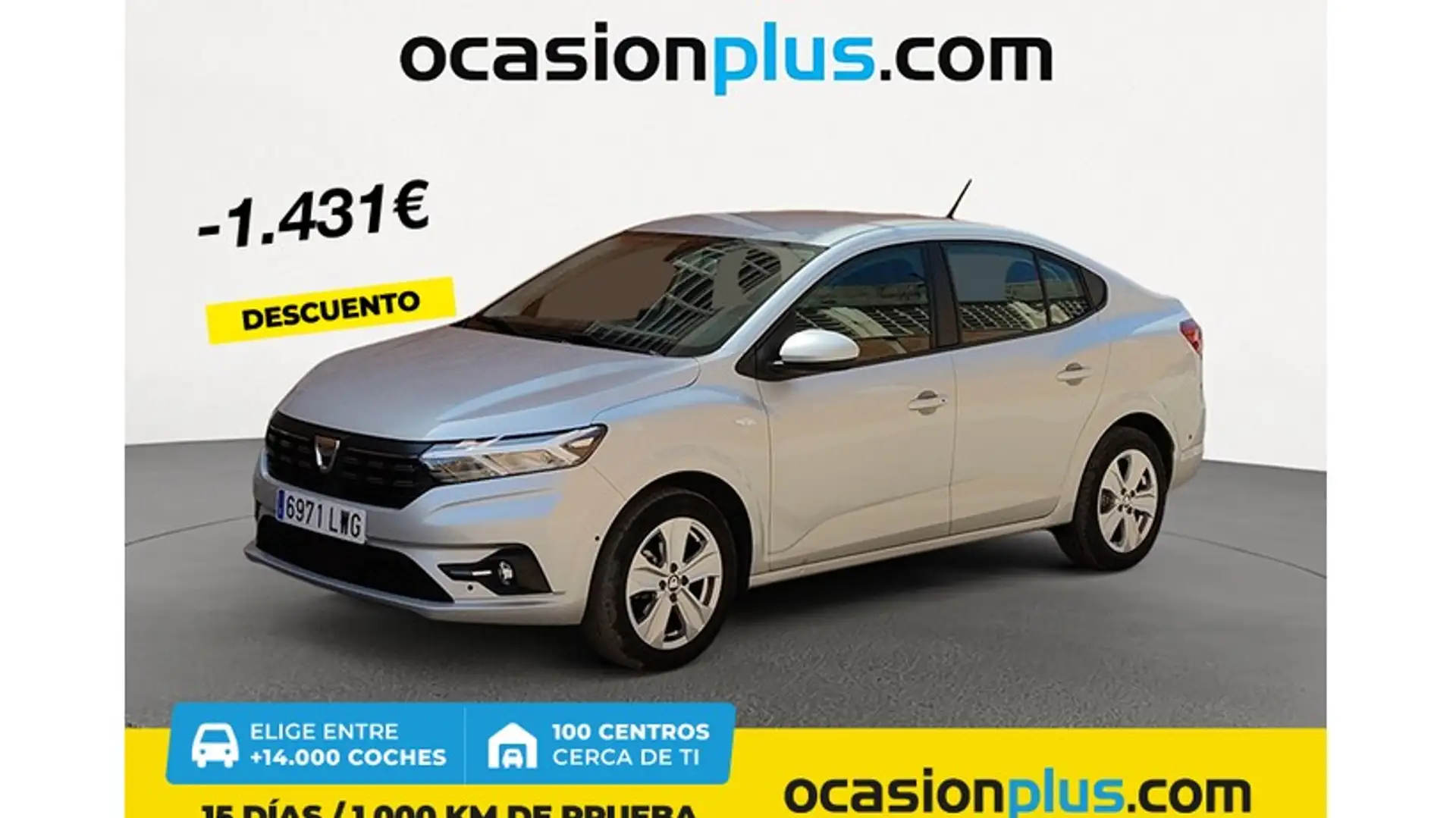 Dacia Logan 1.0 ECO-G Comfort Gris - 1