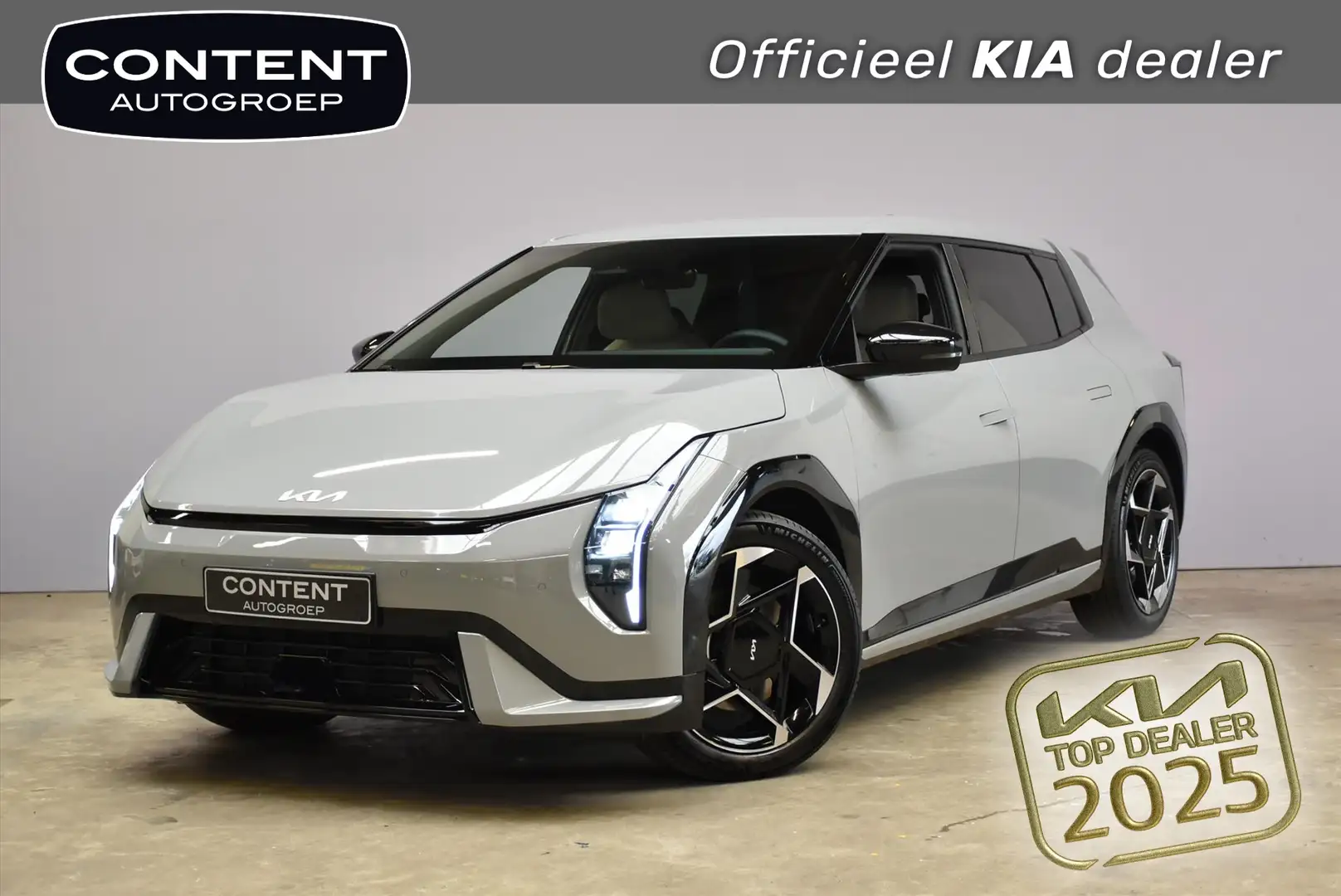 Kia EV4 81,4 kWh 204PK GT-Line Business Edition Gris - 1