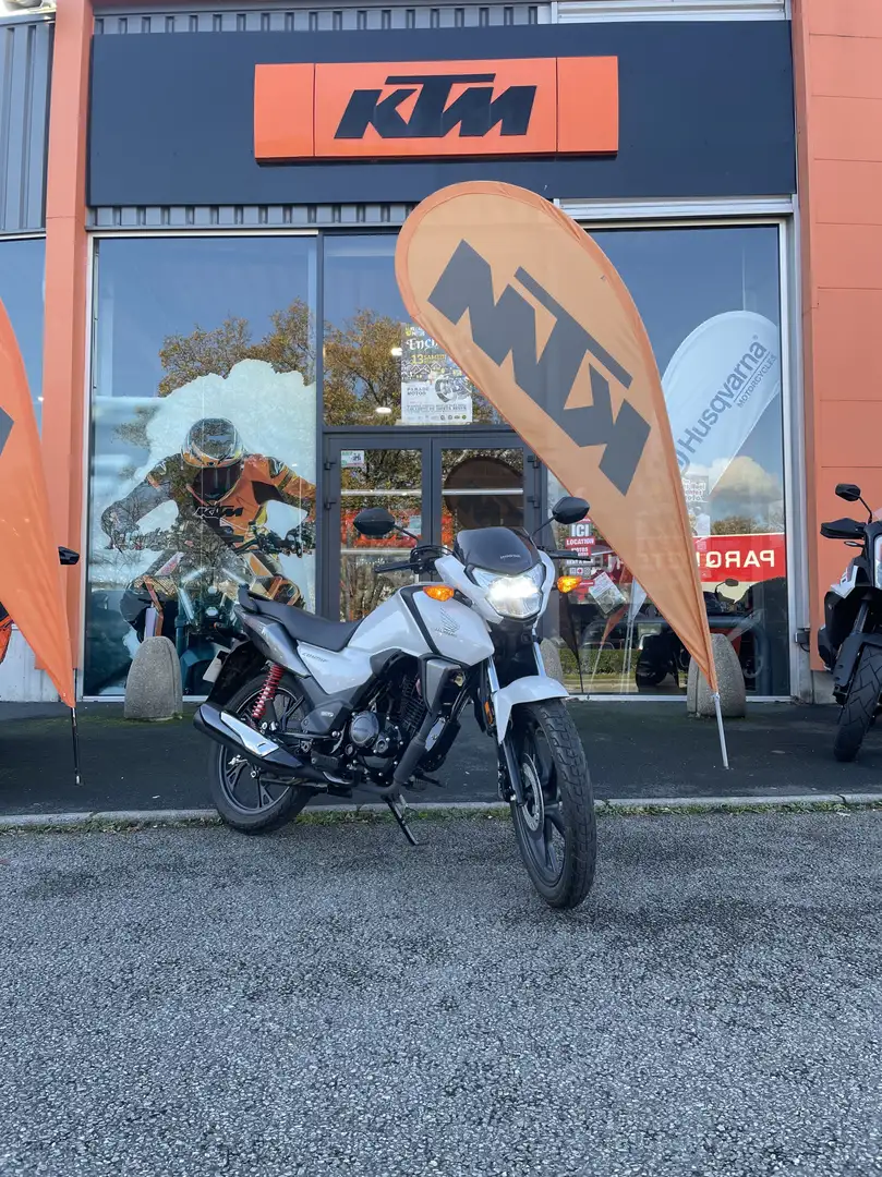 Honda CBF 125 Blanc - 2