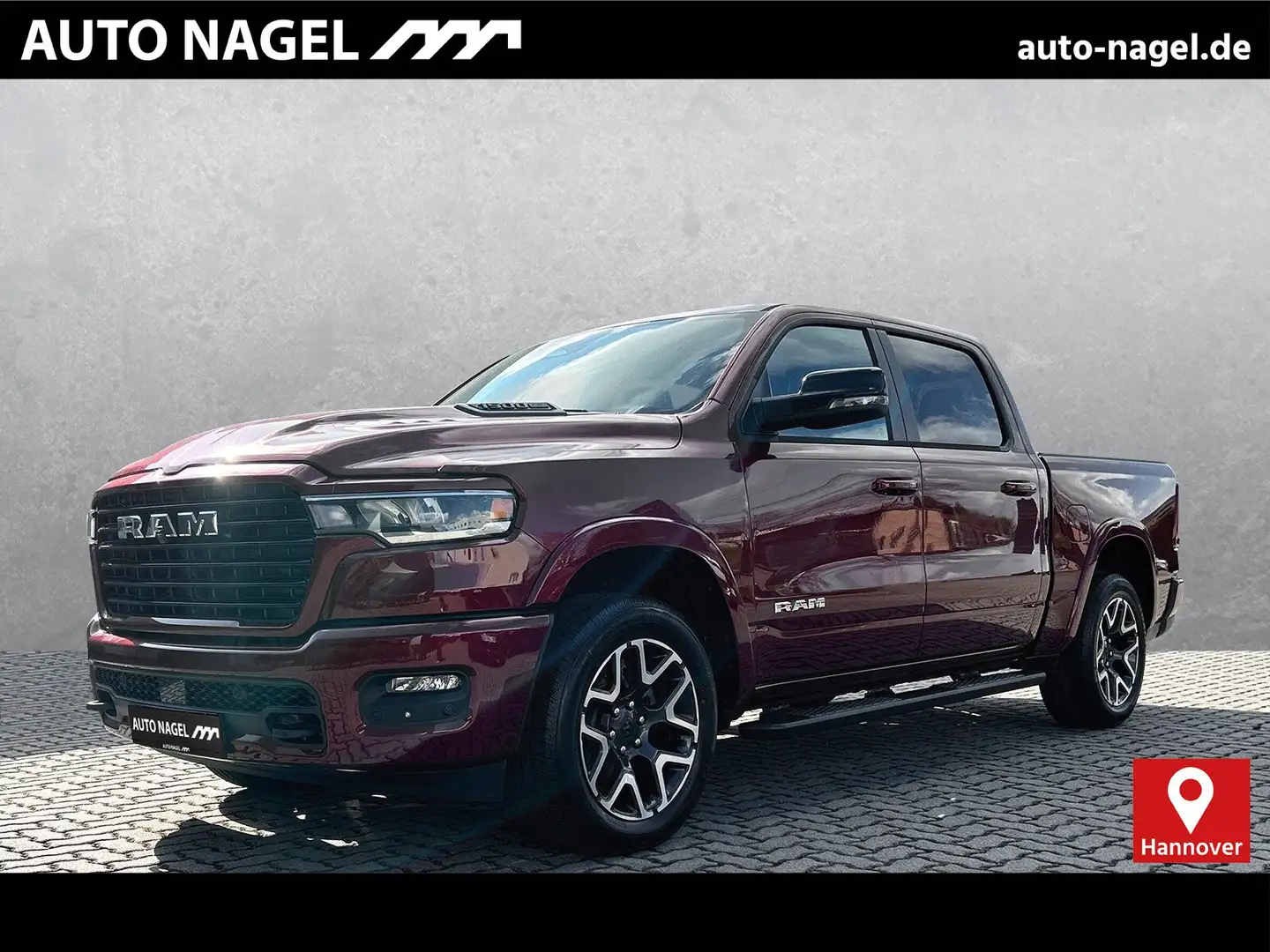 Dodge RAM 1500 3.0 Mod. 25 Twin-Turbo Laramie Crew Cab LPG Red - 1