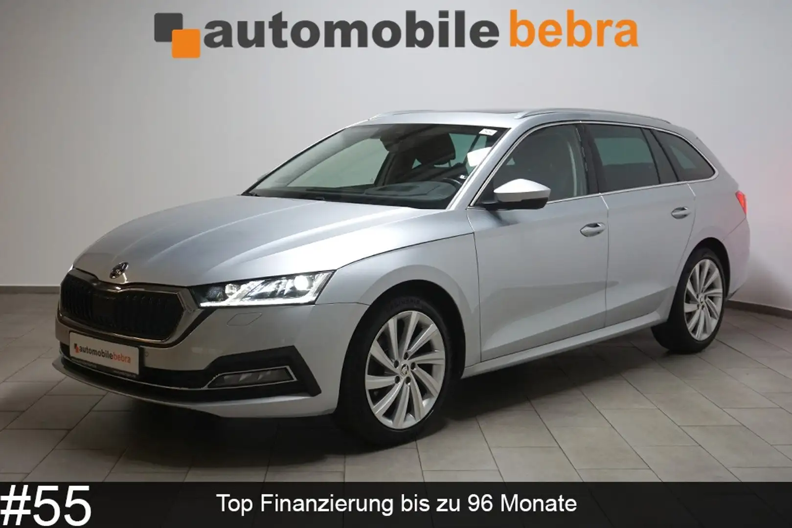 Skoda Octavia 2.0TDI DSG Style Navi LED AHK Pano VOLL Silber - 1