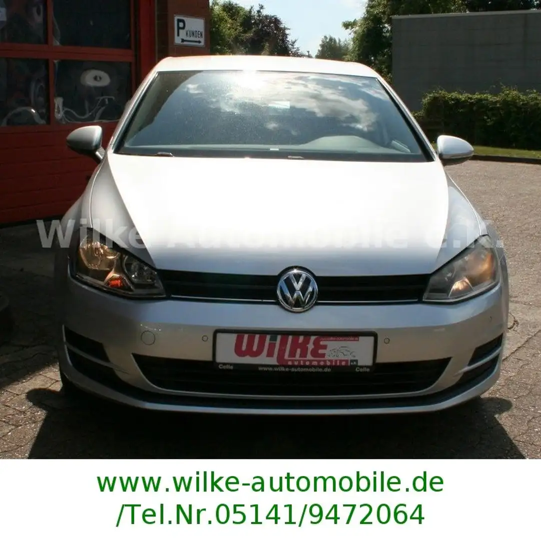 Volkswagen Golf VII Lim. Trendline BMT+14.000 KM+1.Hd.+PDC+ Argent - 2