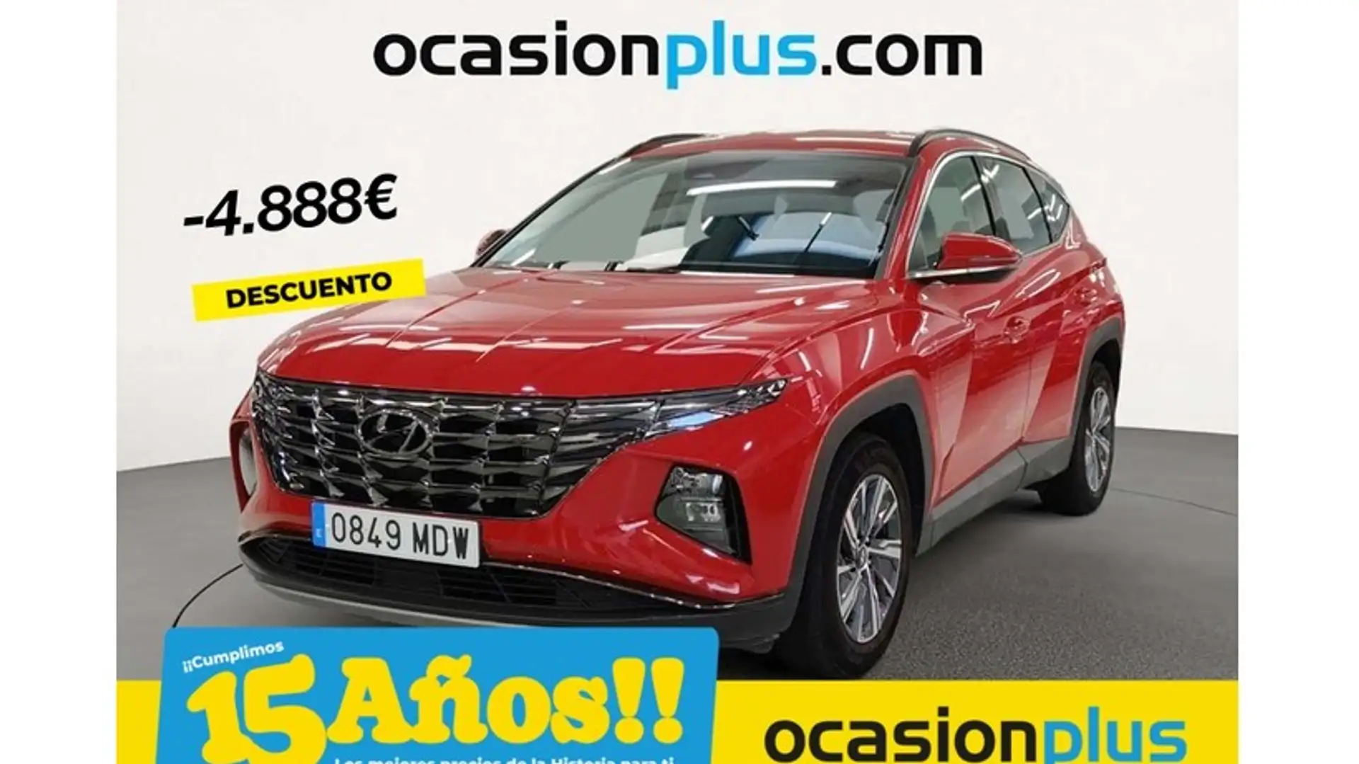 Hyundai TUCSON 1.6 CRDI 48V Maxx 4x2 DT Rouge - 1