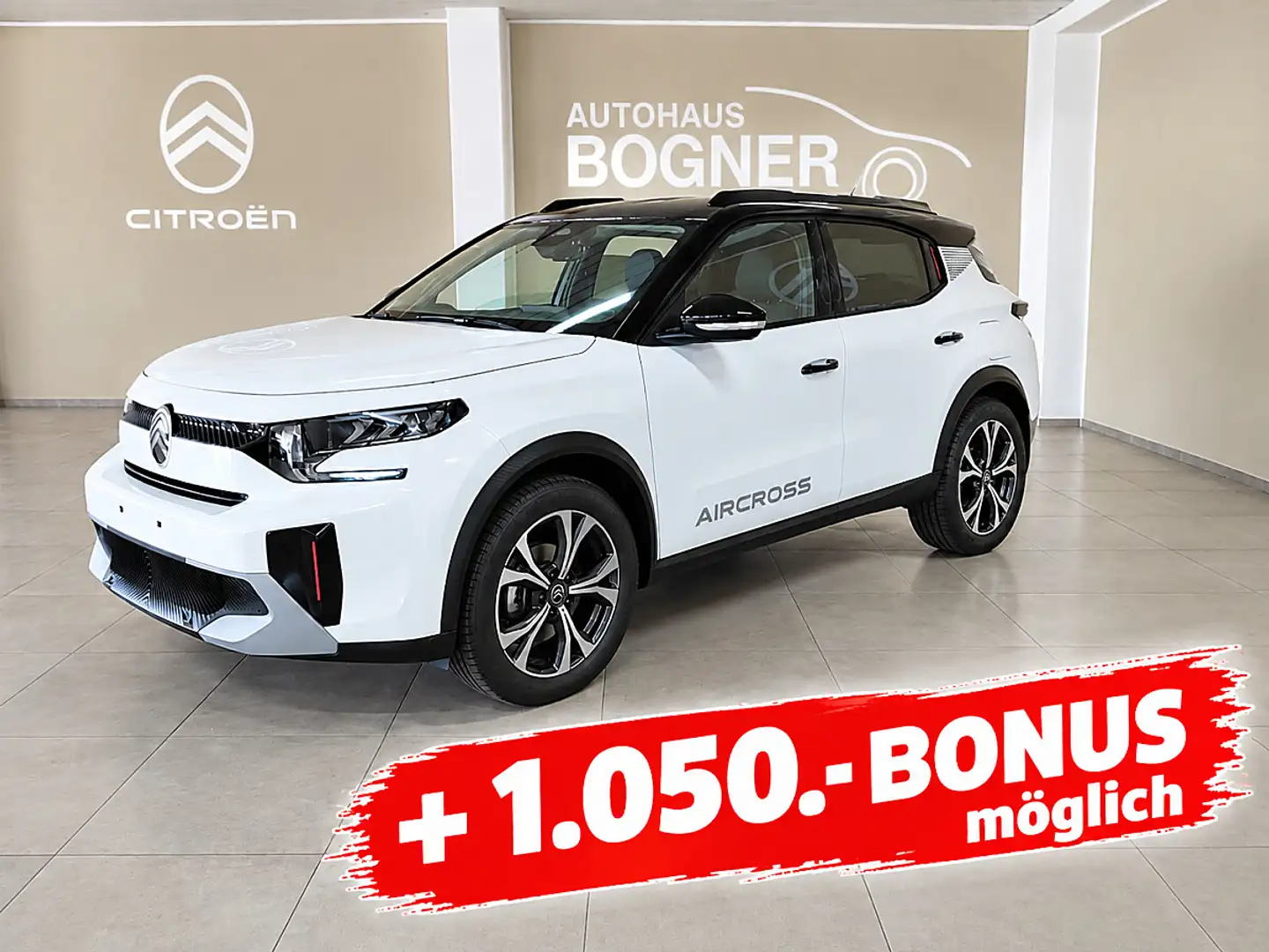 Citroen C3 Aircross Hybrid mHEV 145 Collection inkl.Finanz u. versi... Weiß - 1
