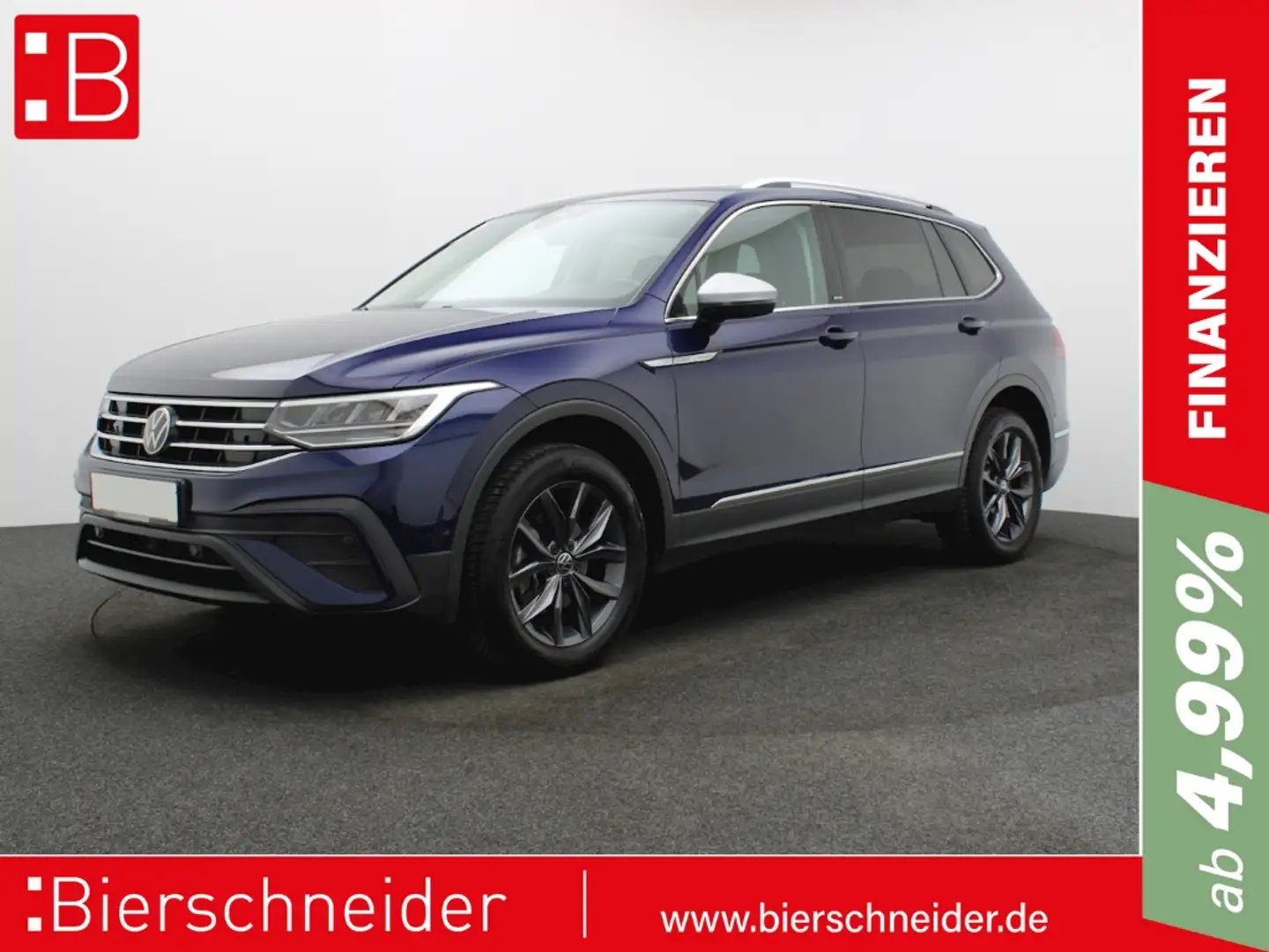 Volkswagen Tiguan Allspace 2.0 TDI DSG 4Mo. Move AHK 7-S. KAMERA KESSY Blau - 1