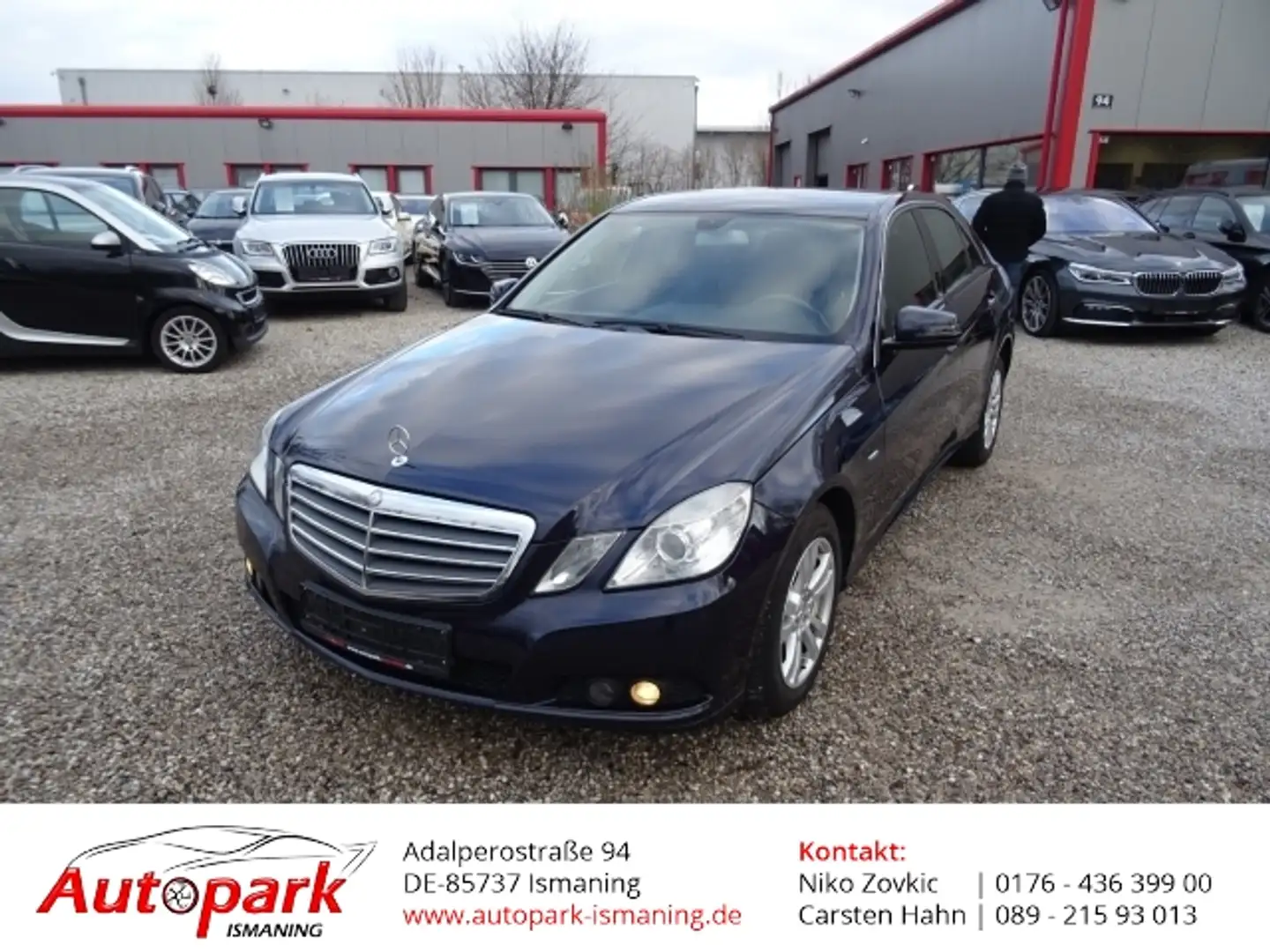 Mercedes-Benz E 220 -Klasse CDI BlueEfficien cy Blau - 1