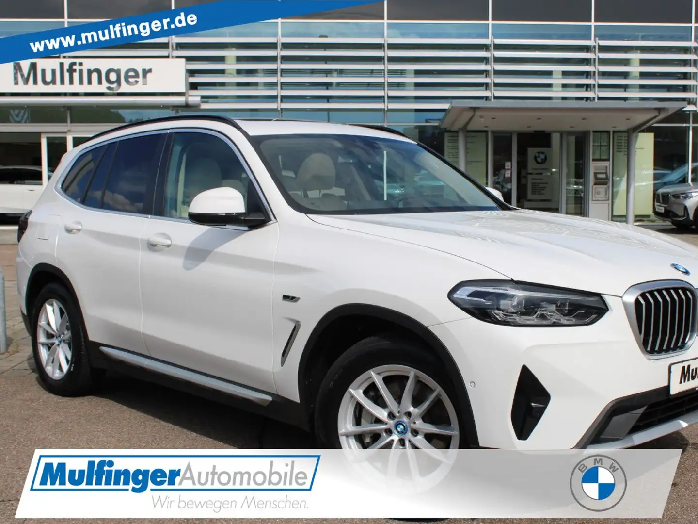 BMW X3 xDrive 30e LED LivePro HiFi Pano DAB Sitzh. PDC Weiß - 1