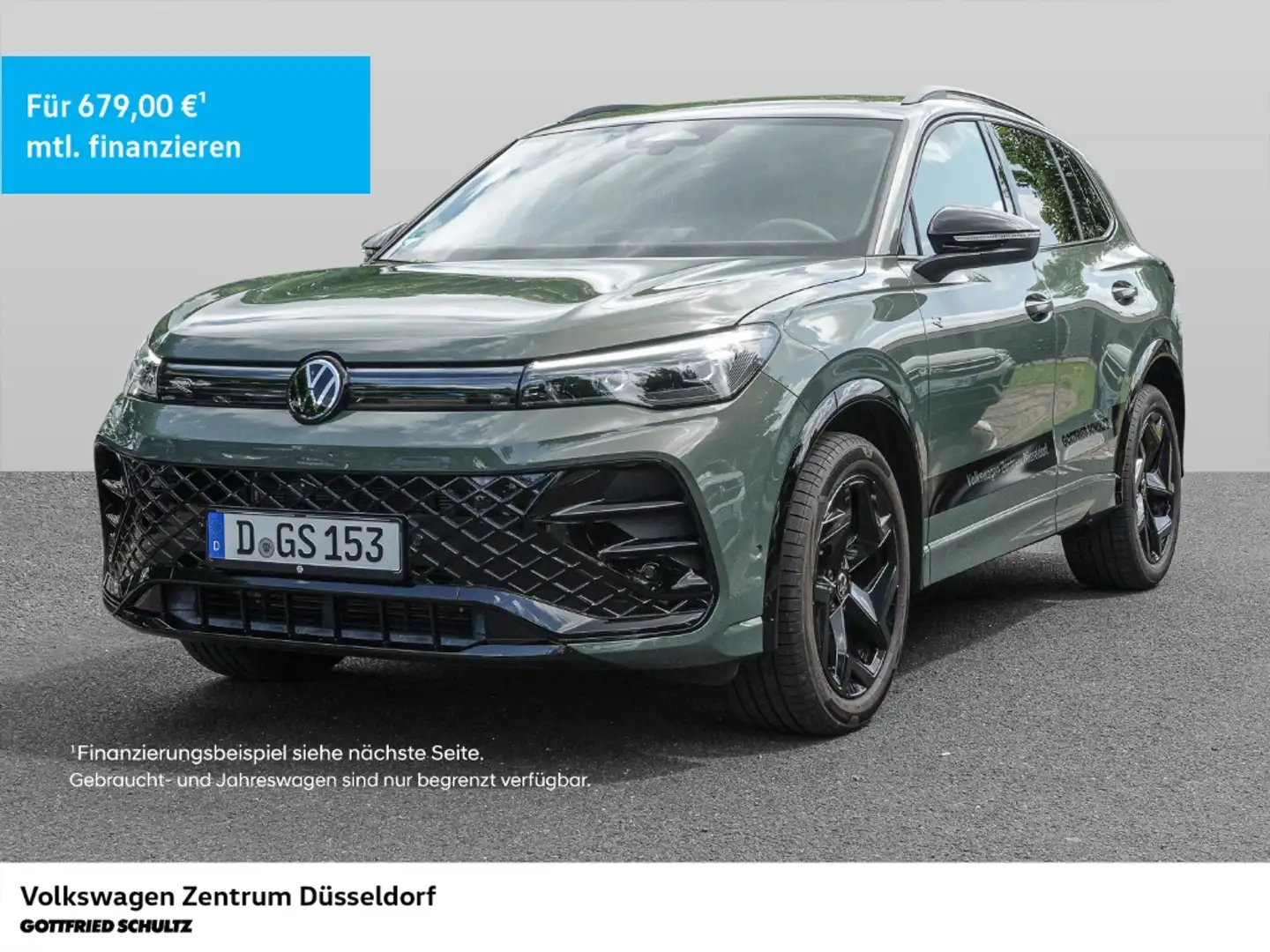 Volkswagen Tiguan 2.0 TDI R-LINE *SOFORT VERFÜGBAR* Grün - 1