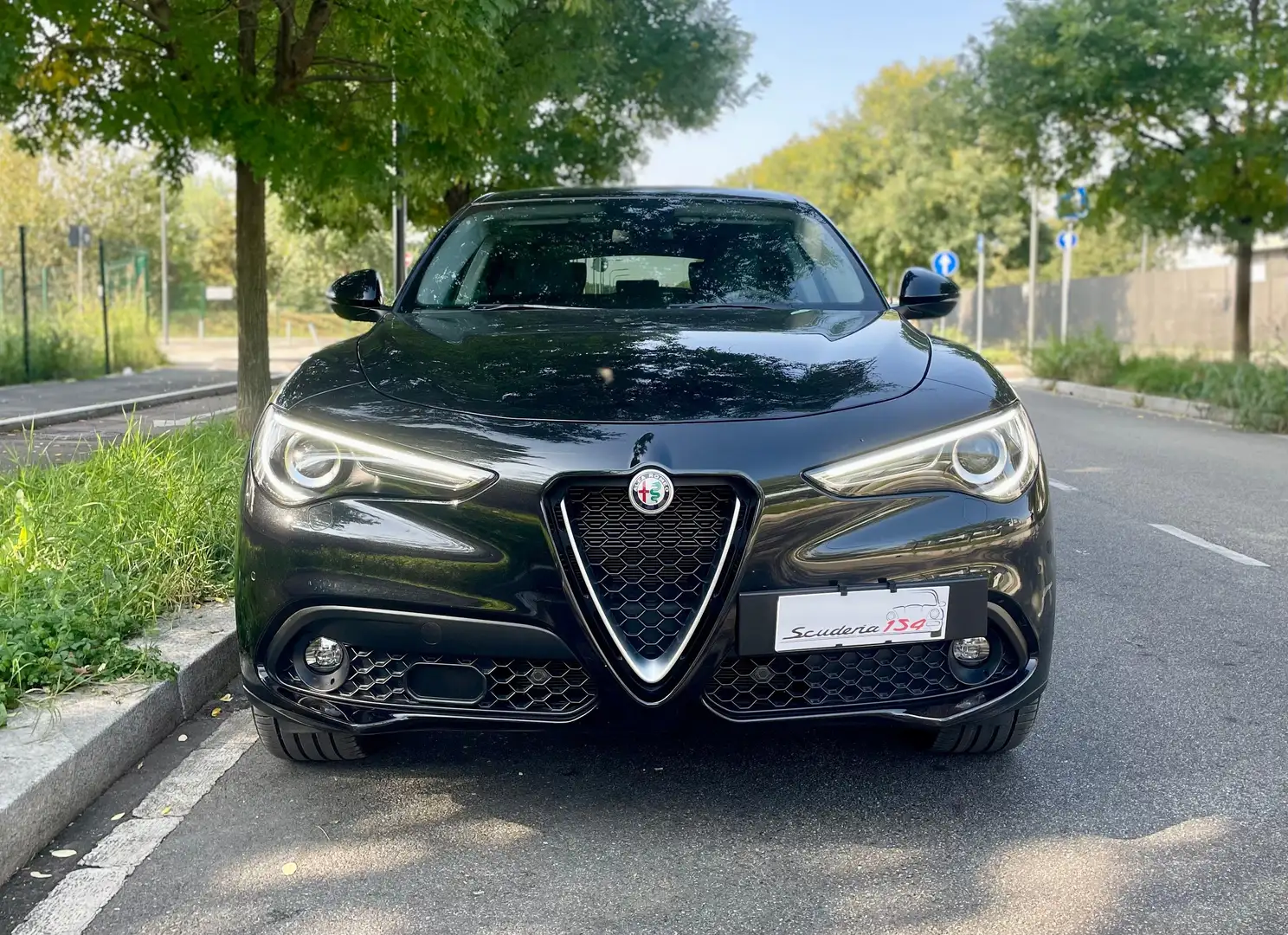 Alfa Romeo Stelvio Stelvio 2.2 t Veloce Q4 210cv auto Noir - 2