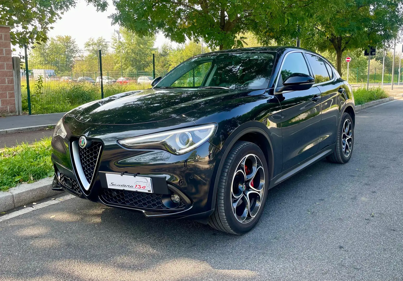 Alfa Romeo Stelvio Stelvio 2.2 t Veloce Q4 210cv auto Noir - 1